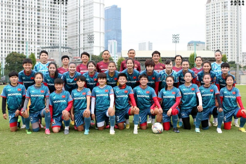 dT nu Viet Nam chot danh sach tham du Vong loai Olympic Paris 2024