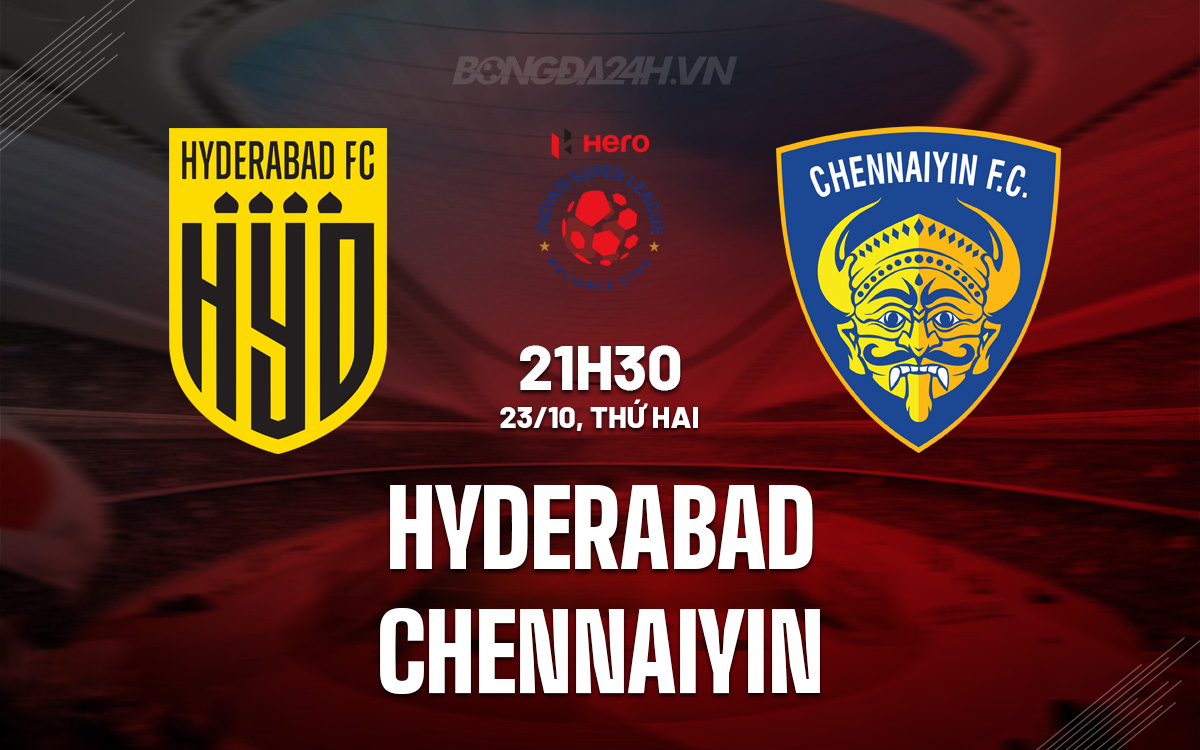 Hyderabad vs Chennaiyin Hyderabad vs Chennaiyin