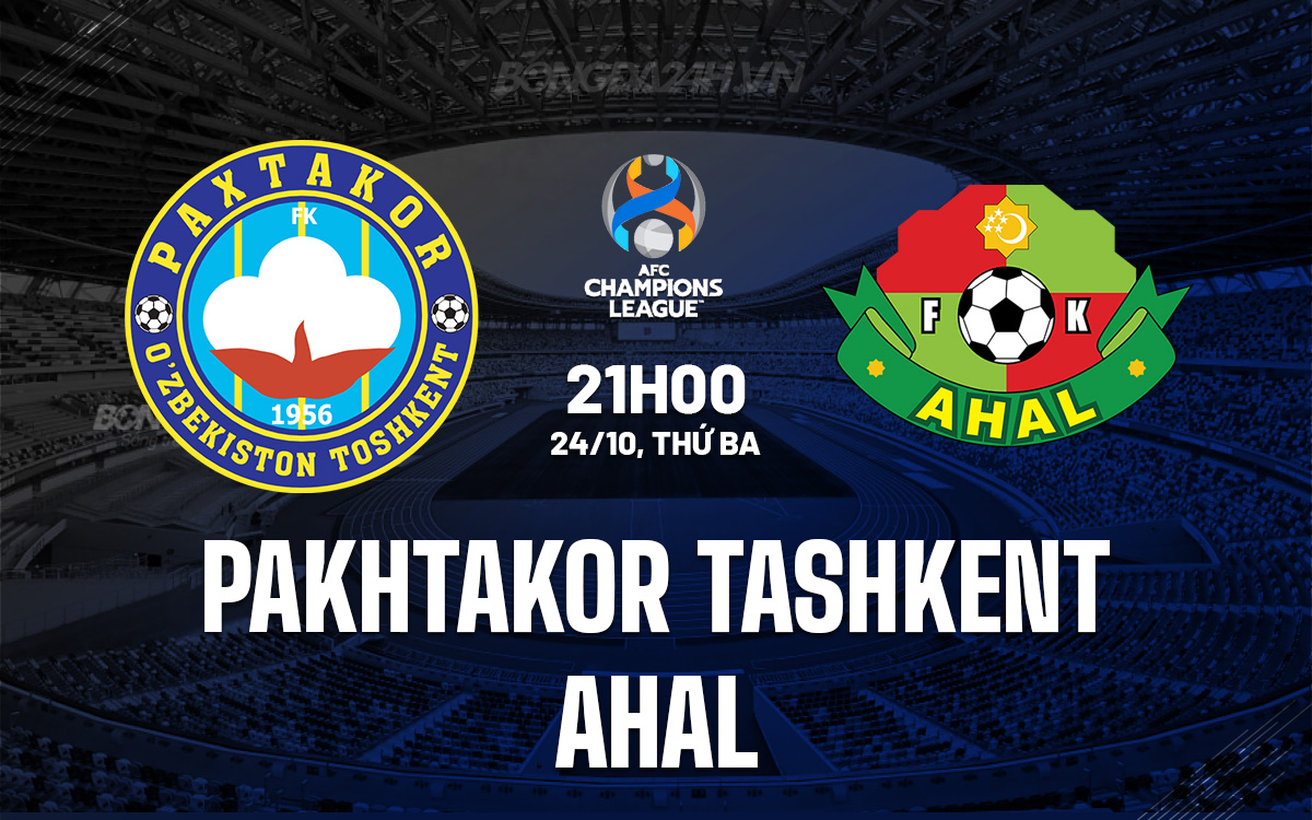 Pakhtakor Tashkent vs Ahal