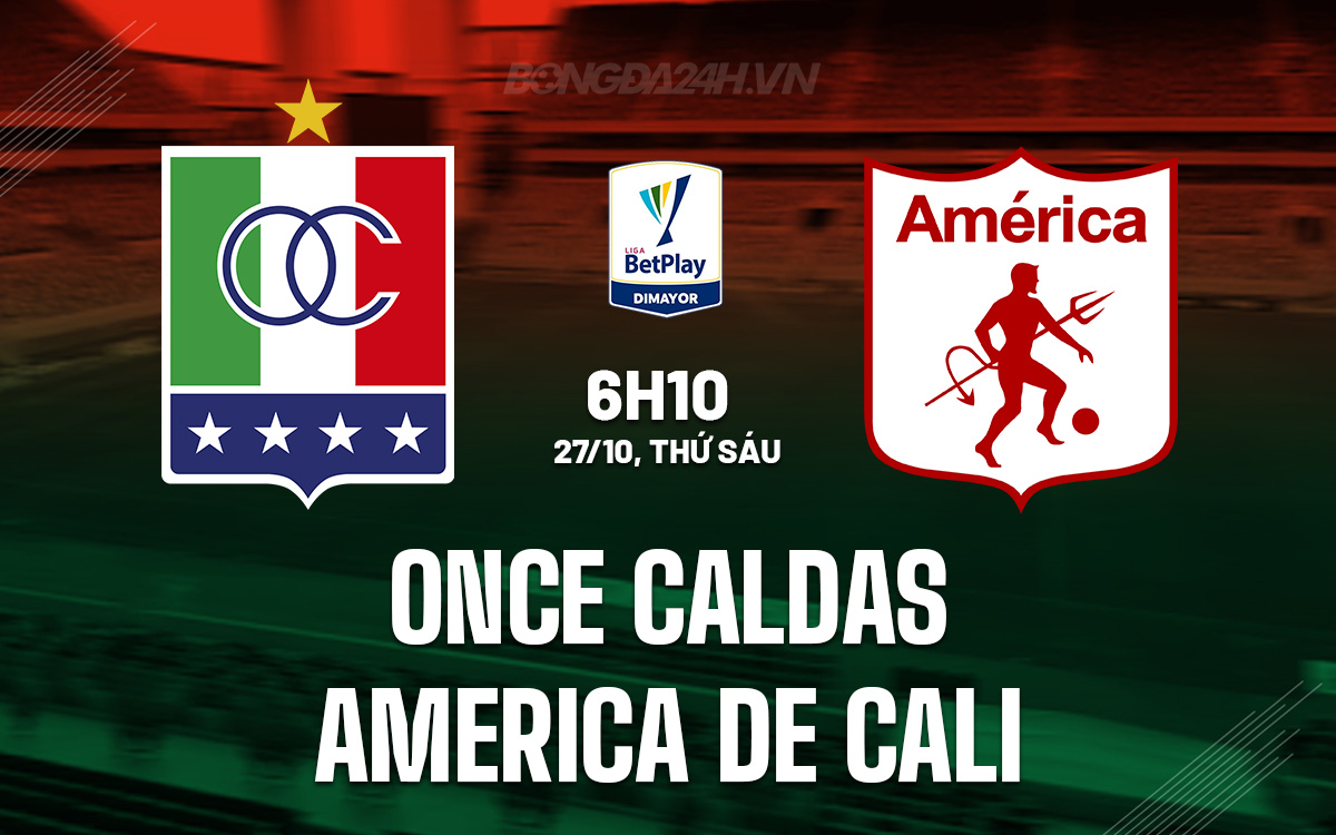 Once Caldas vs America de Cali