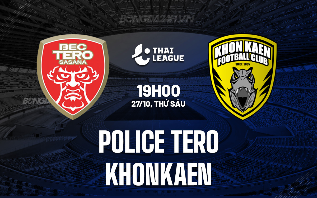 Police Tero vs Khonkaen