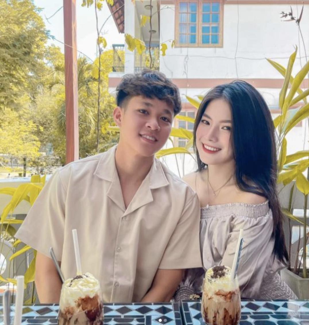 Cận cảnh nhan sắc như thần tiên tỉ tỉ của bạn gái tiền đạo lò HAGL 7