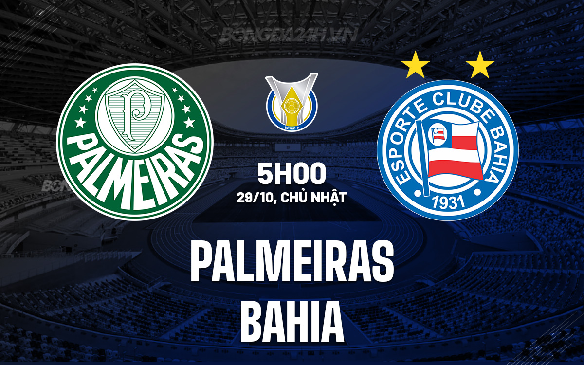 Palmeiras vs Bahia