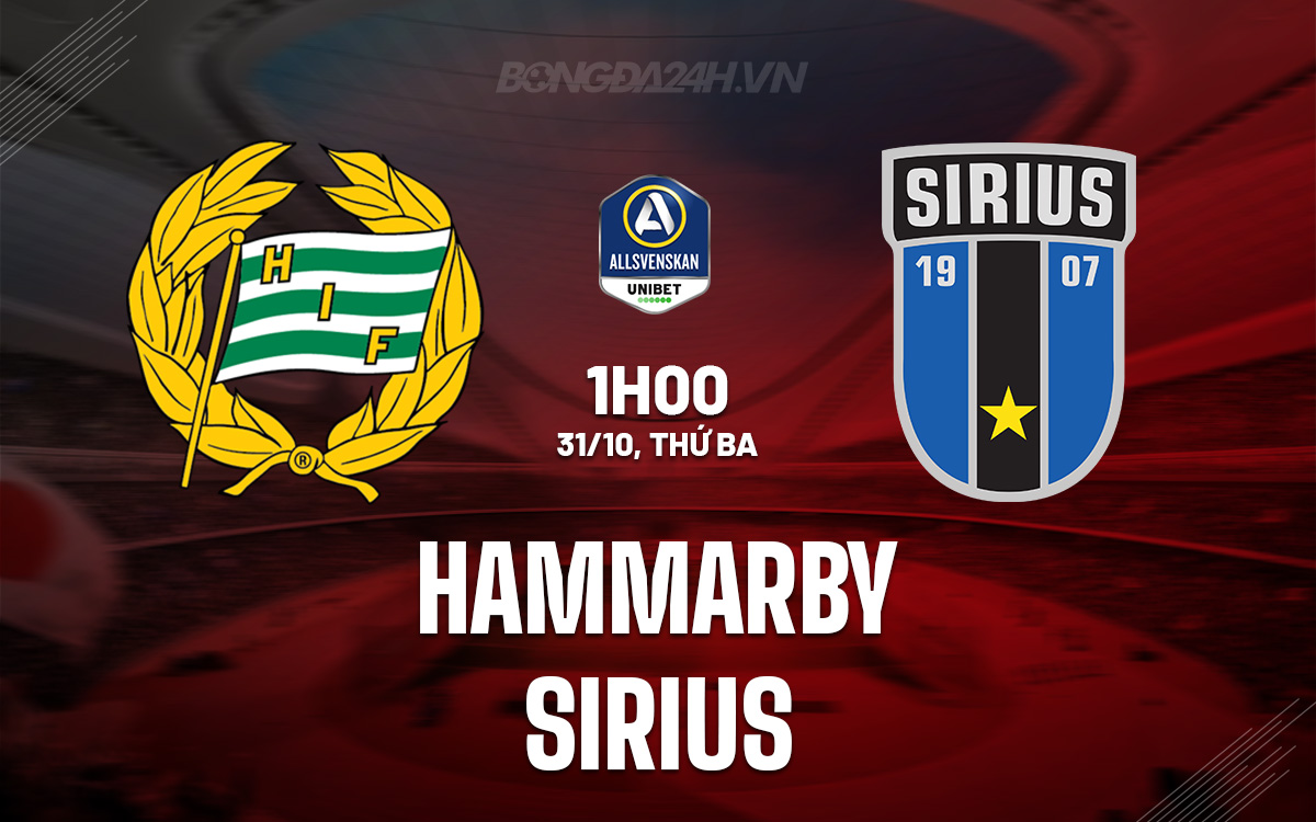Hammarby vs Sirius Hammarby vs Sirius