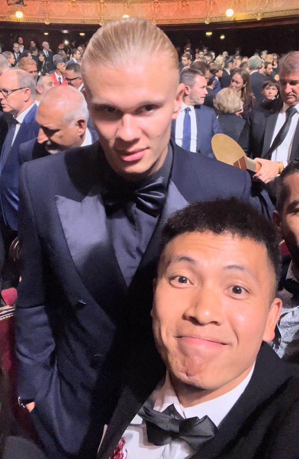 Người Việt hiếm hoi được chứng kiến tận mắt Messi giành Quả bóng vàng 2023 2