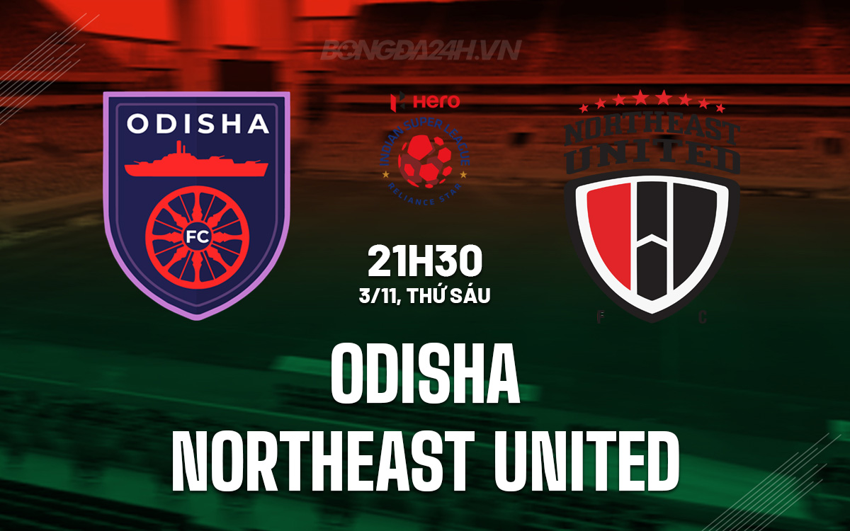 Odisha vs Northeast United Odisha vs Northeast United