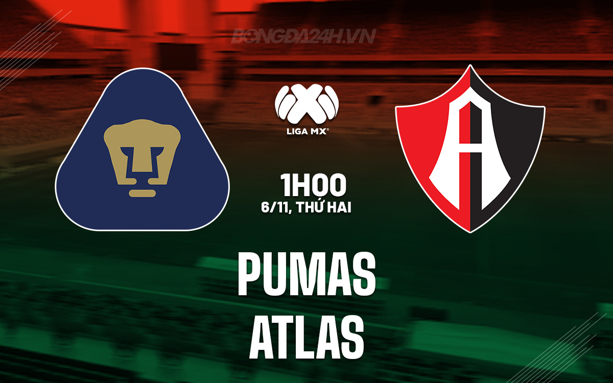 Pumas vs Atlas