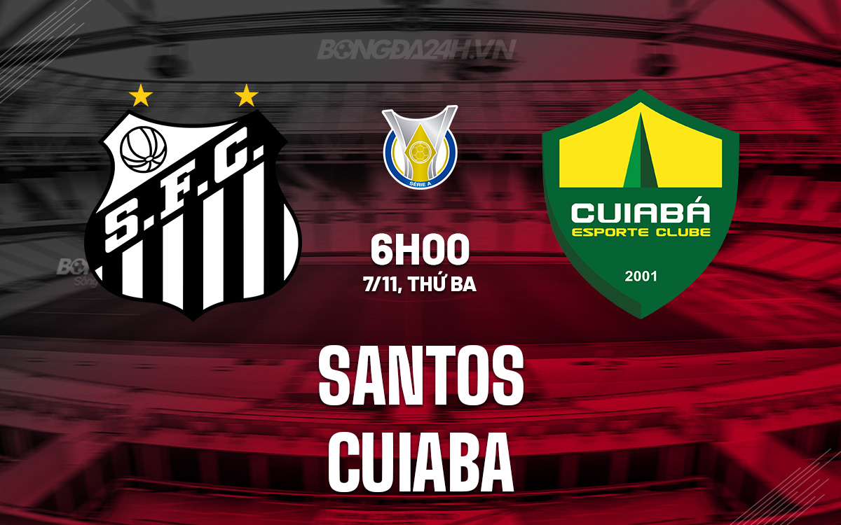Santos vs Cuiaba