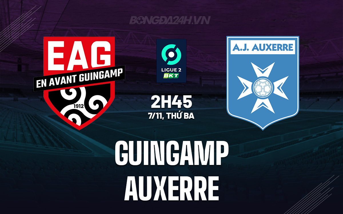 Guingamp vs Auxerre Guingamp vs Auxerre