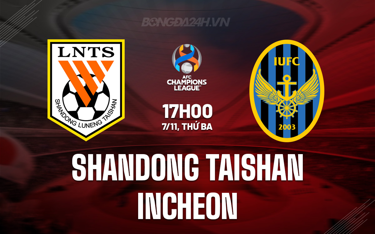 Shandong Taishan vs Incheon