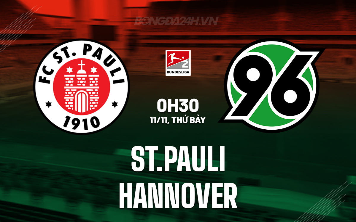 St.Pauli vs Hannover St.Pauli vs Hannover