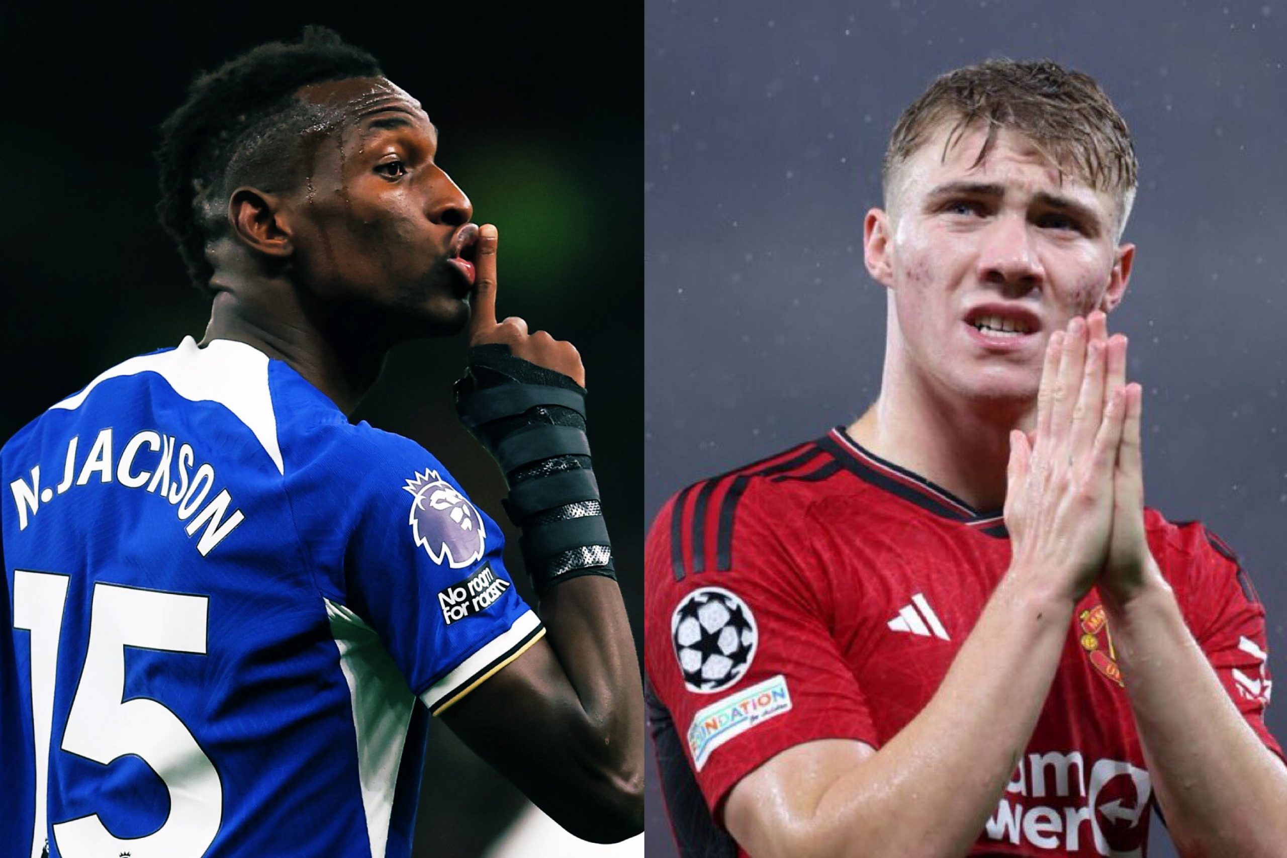 Jackson và Hojlund Hai tiền đạo dự án mang trong mình những áp lực nặng nề 8