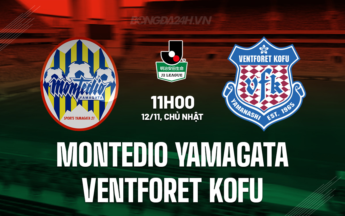 Montedio Yamagata vs Ventforet Kofu Montedio Yamagata vs Ventforet Kofu