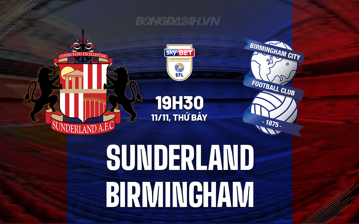 Sunderland vs Birmingham
