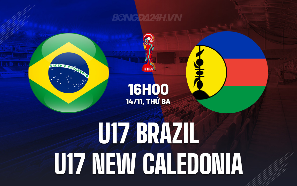 U17 Brazil vs U17 New Caledonia