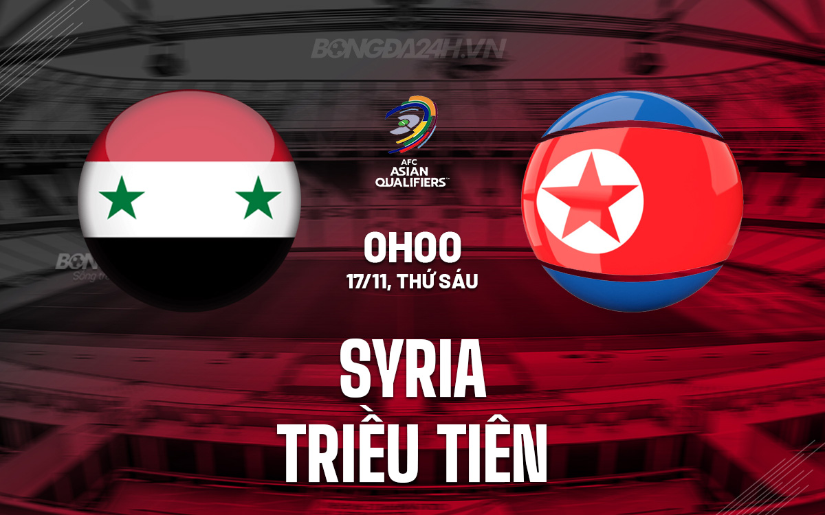 Syria vs Trieu Tien
