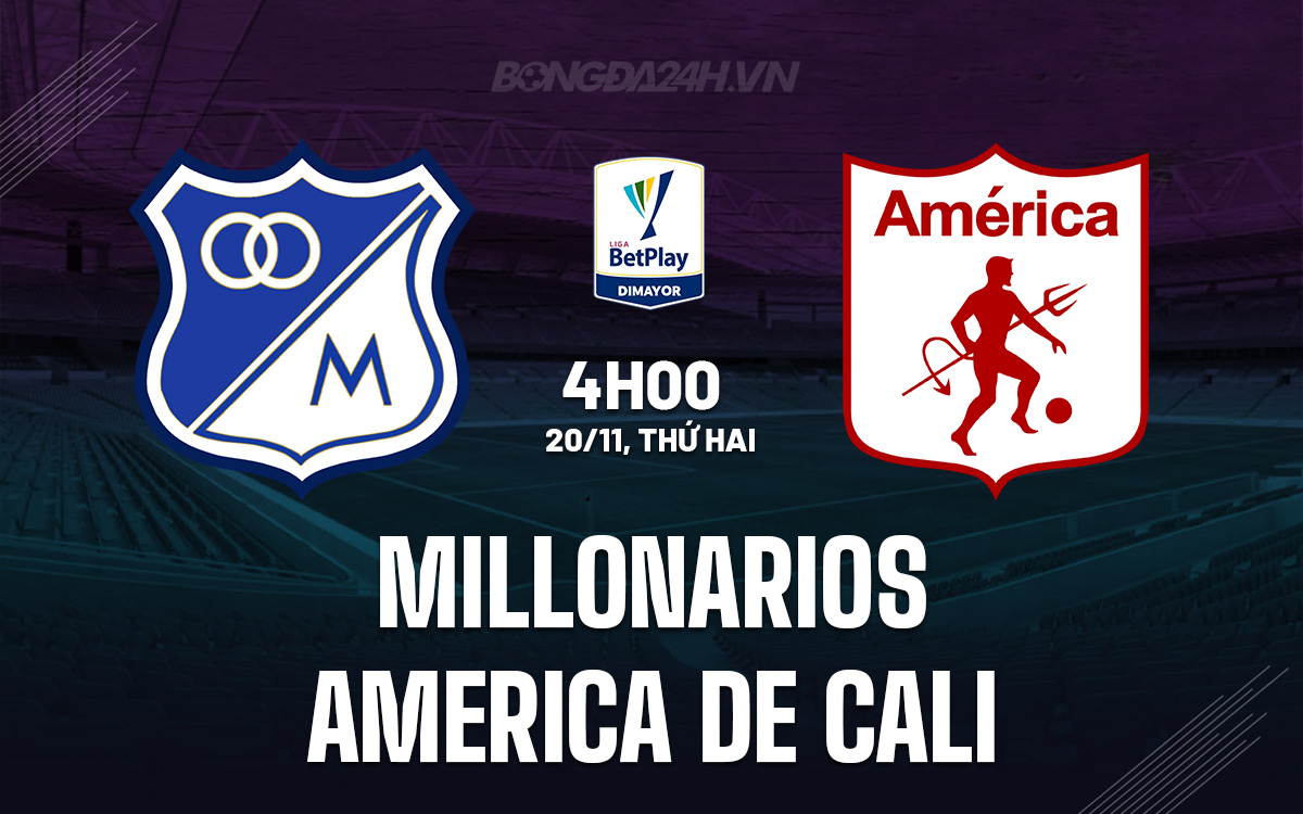Millonarios vs America de Cali
