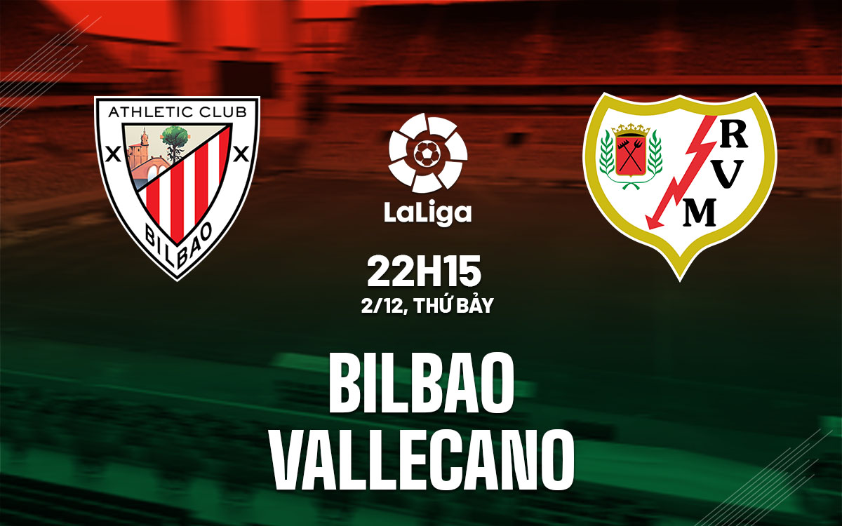 nhan dinh bong da du doan Bilbao vs Vallecano vdqg tay ban nha la liga hom nay