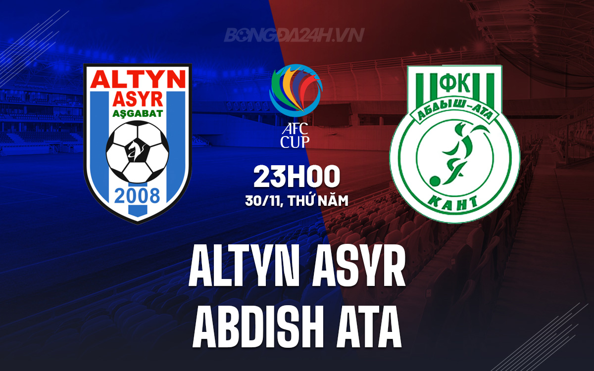 Nhận định Bóng đá Altyn Asyr Vs Abdish-Ata AFC Cup 2023/24