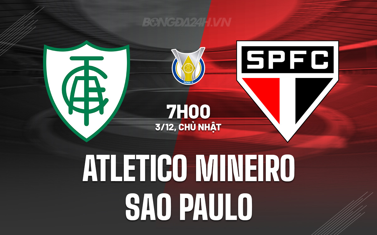 Atletico MG vs Sao Paulo