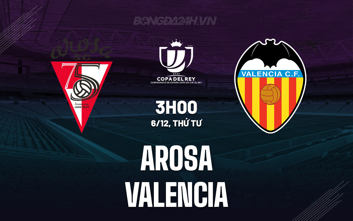 Arosa vs. valencia c. f.