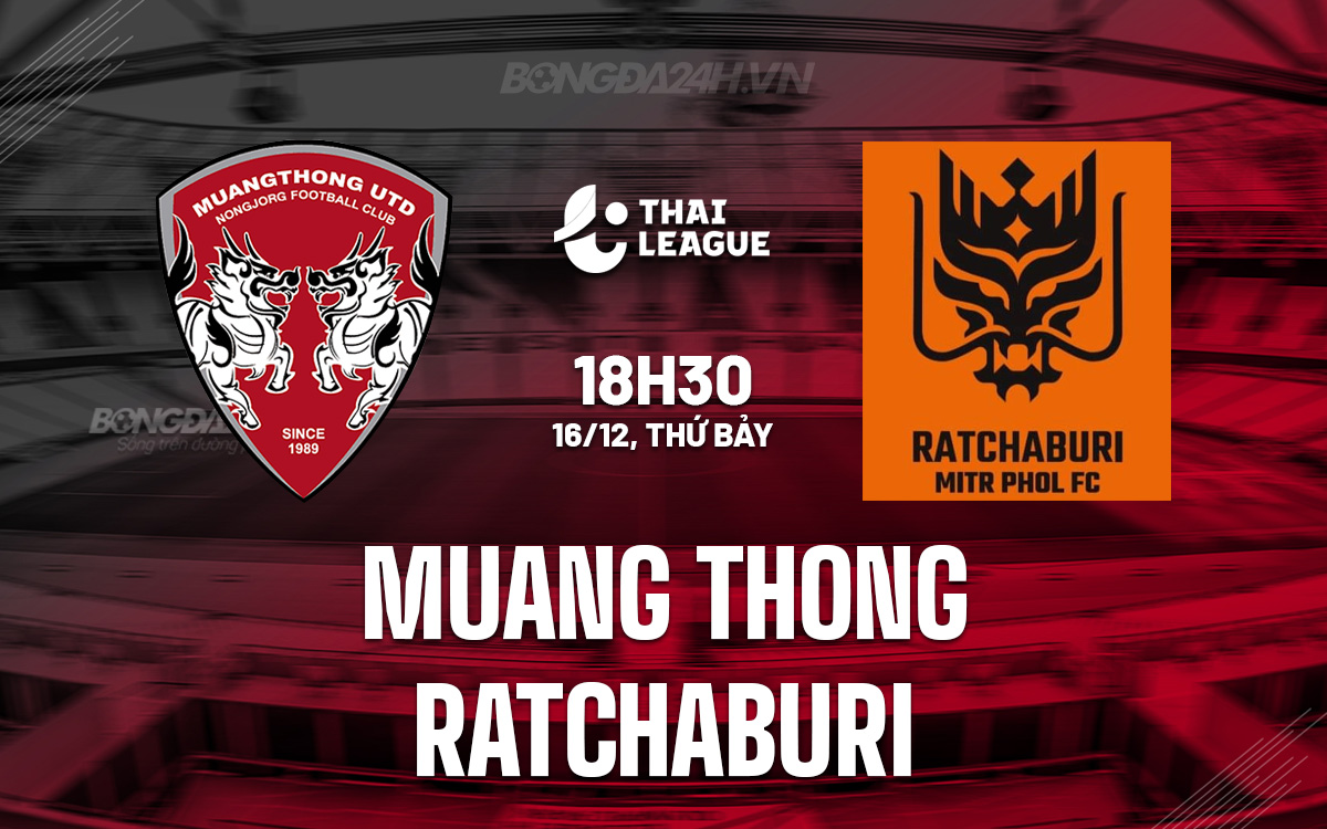 Muang Thong vs Ratchaburi Muang Thong vs Ratchaburi
