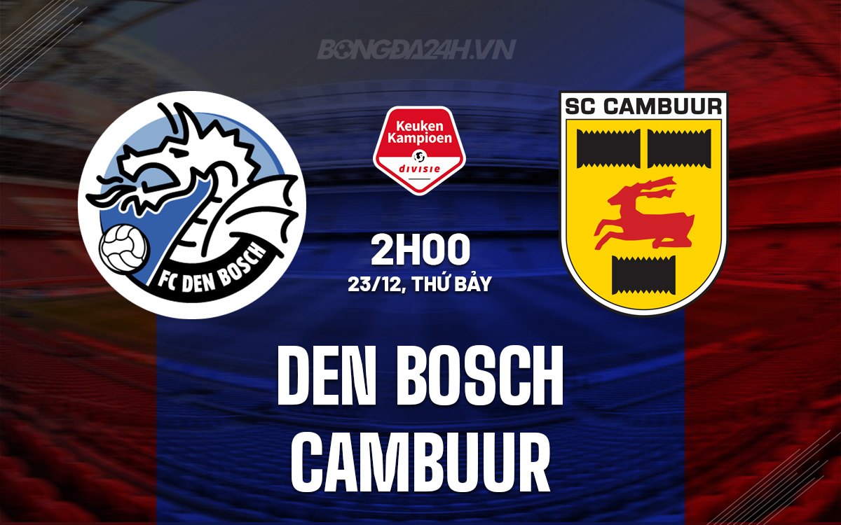 Den Bosch vs Cambuur