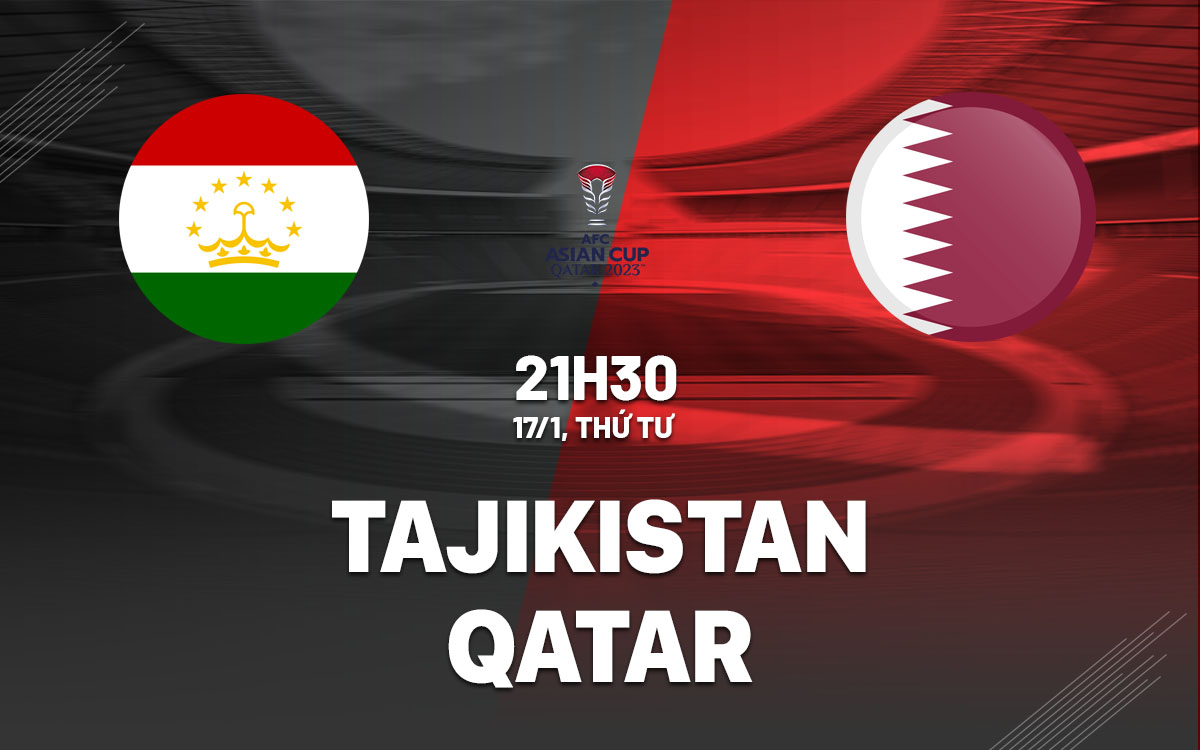 nhan dinh bong da du doan Tajikistan vs Qatar giai vo dich chau a asian cup 2023