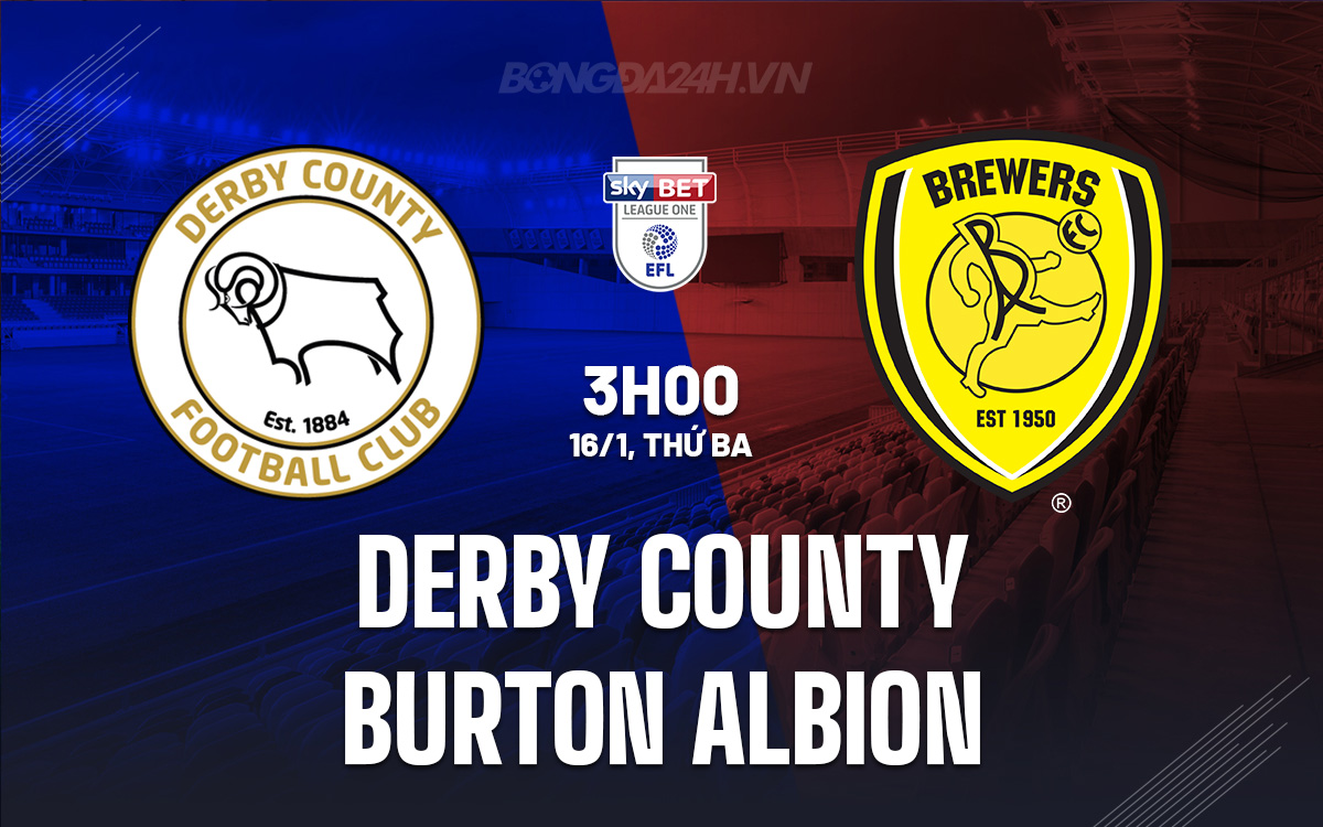 Derby County vs Burton Albion