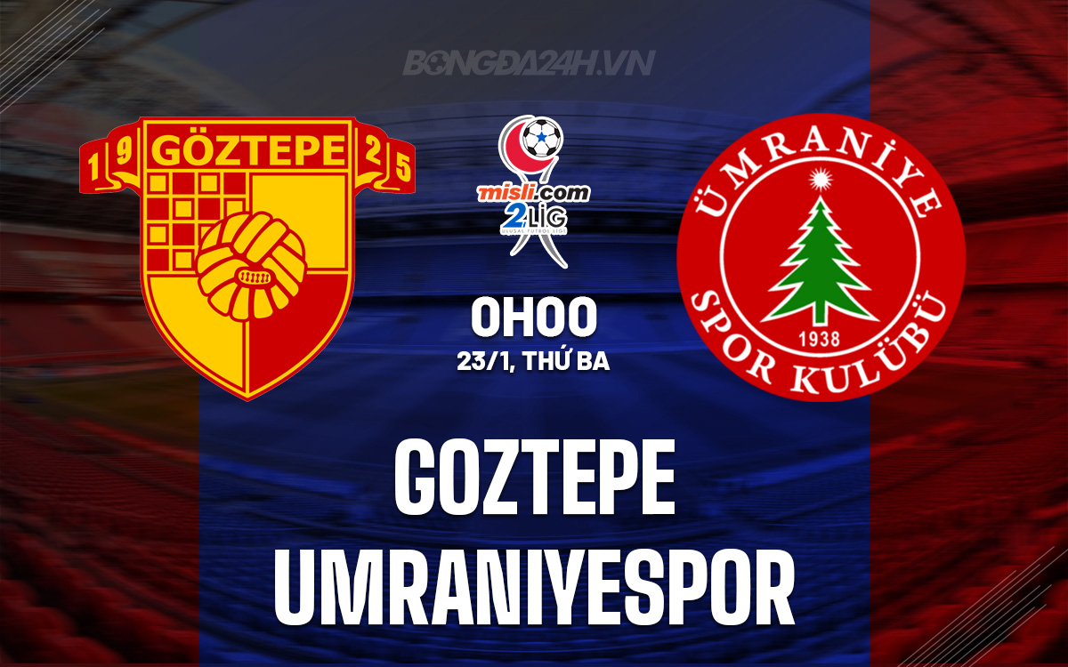 Goztepe vs Umraniyespor Goztepe vs Umraniyespor