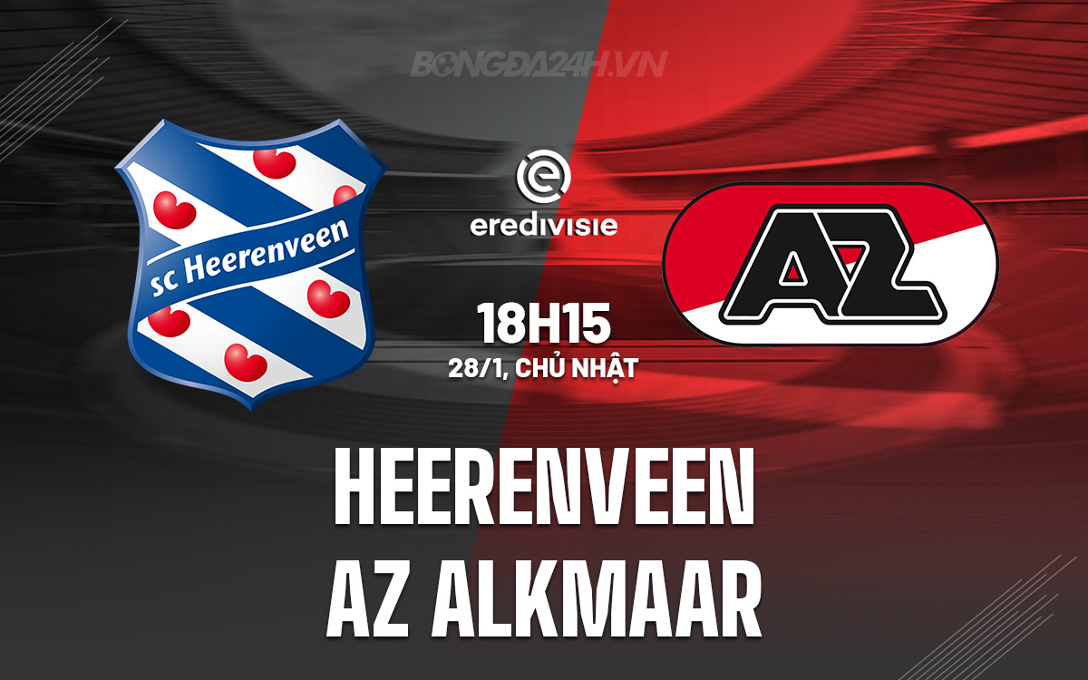 Heerenveen vs AZ Alkmaar Heerenveen vs AZ Alkmaar