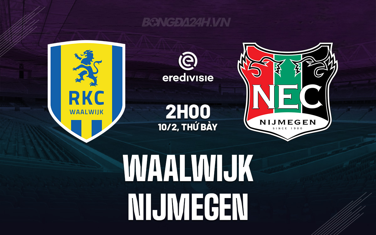 Waalwijk vs Nijmegen Waalwijk vs Nijmegen