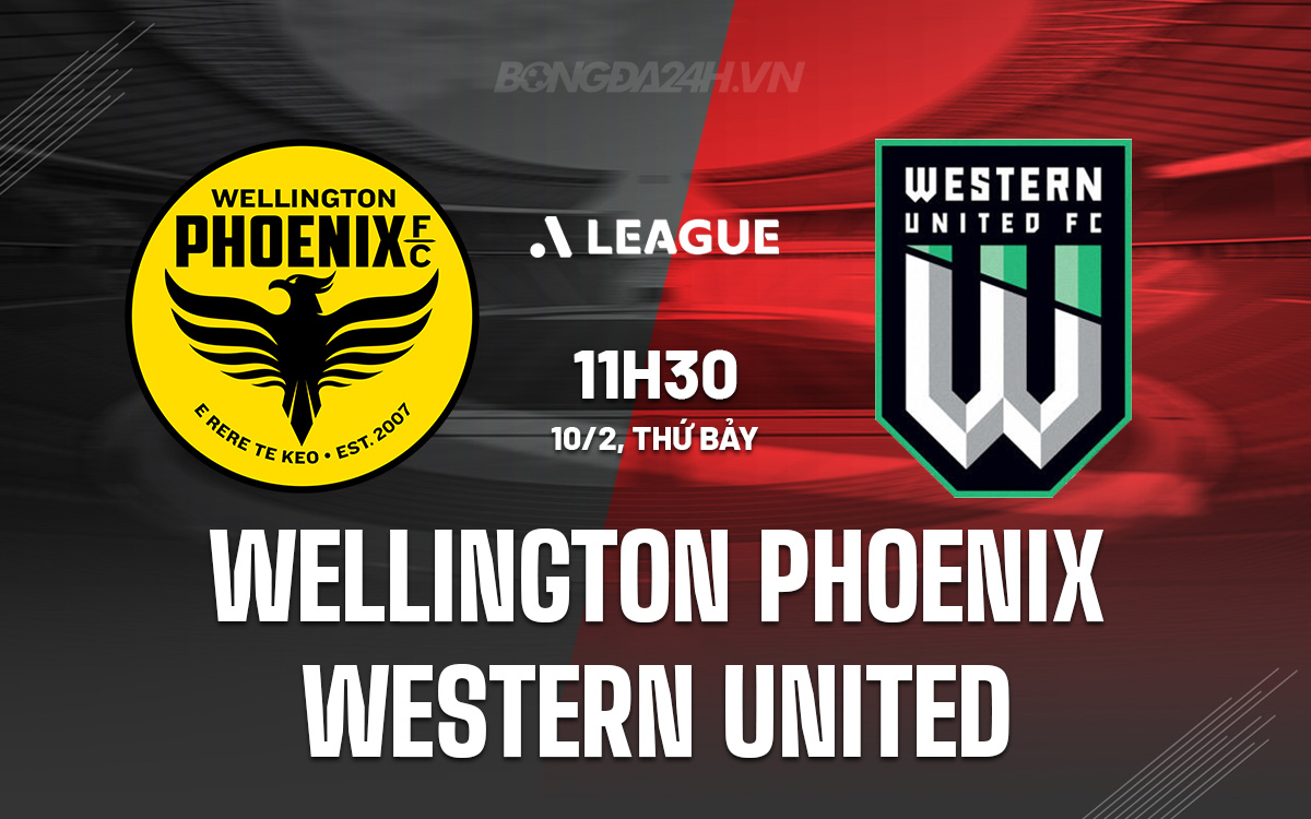 Wellington Phoenix vs Western United Wellington Phoenix vs Western United
