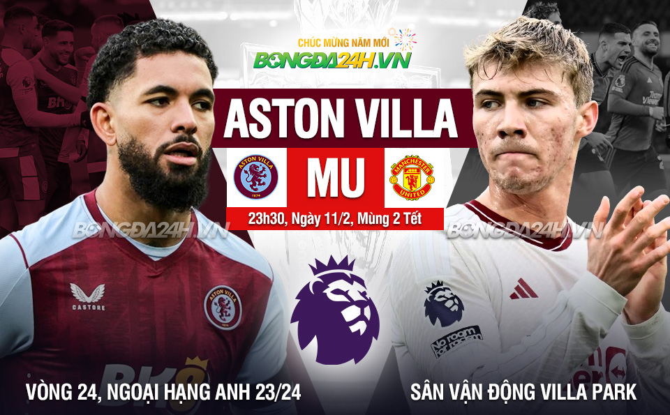 Kết Quả Bóng đá Aston Villa Vs MU Ngoại Hạng Anh Hôm Nay