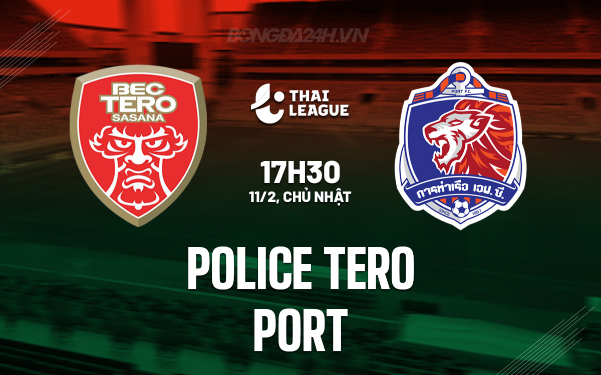Police Tero vs Port Police Tero vs Port