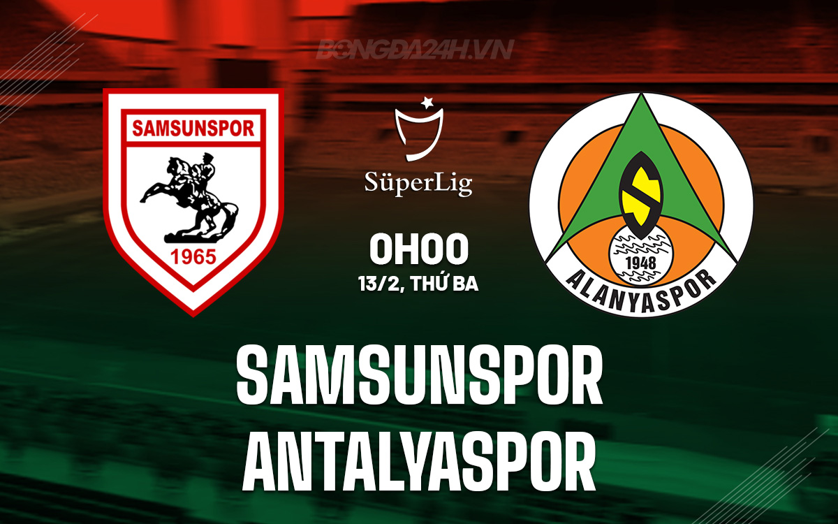 Samsunspor vs Antalyaspor Samsunspor vs Antalyaspor