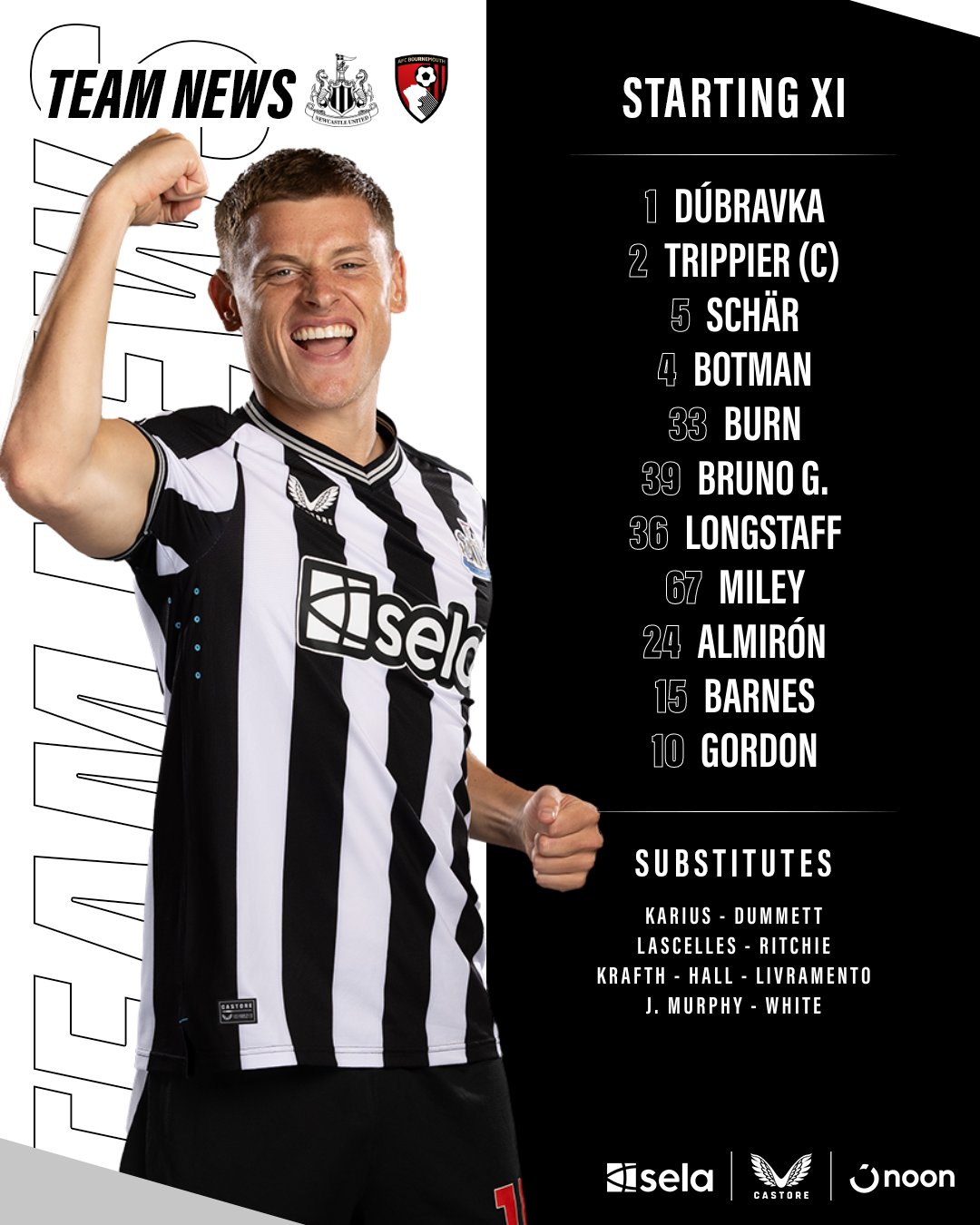 Newcastle vs Bournemouth