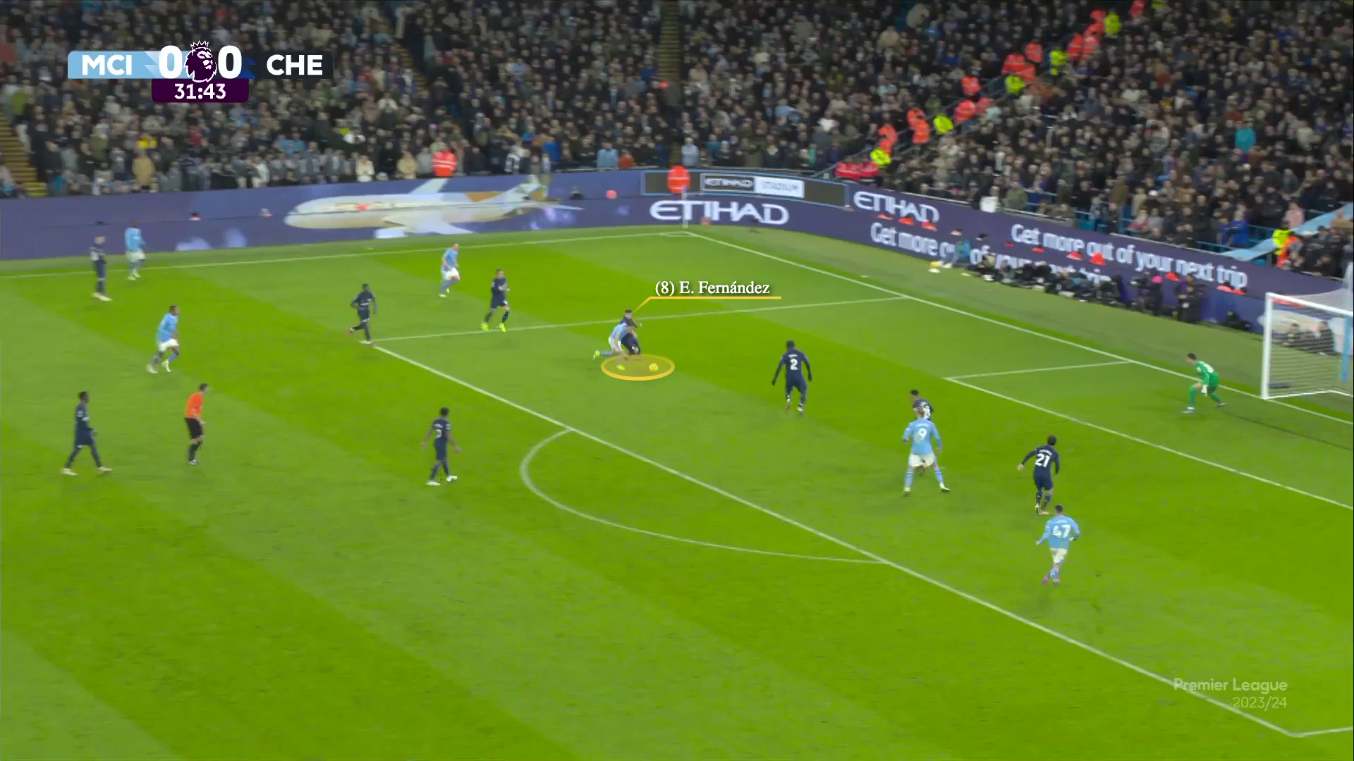 Chelsea đã phong toả tốt nhưng Man City đã hoá giải như thế nào 10