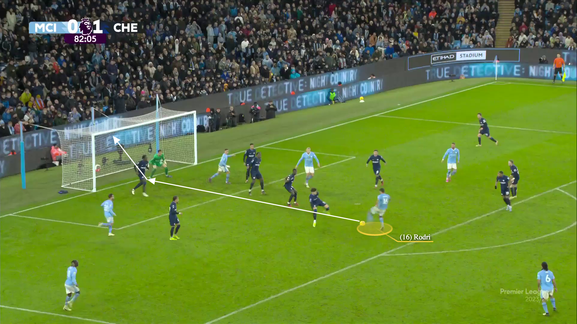 Chelsea đã phong toả tốt nhưng Man City đã hoá giải như thế nào 26