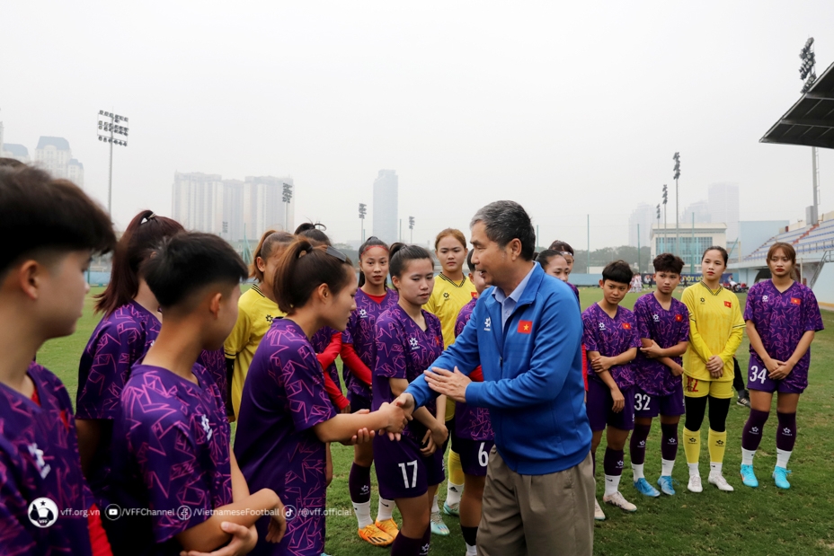 ĐT U20 nữ Việt Nam chuẩn bị sang Uzbekistan dự giải châu Á 1