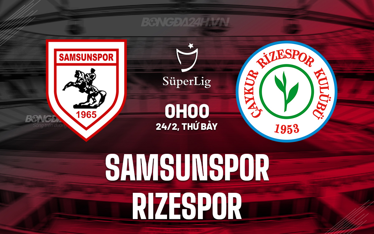 Samsunspor vs Rizespor