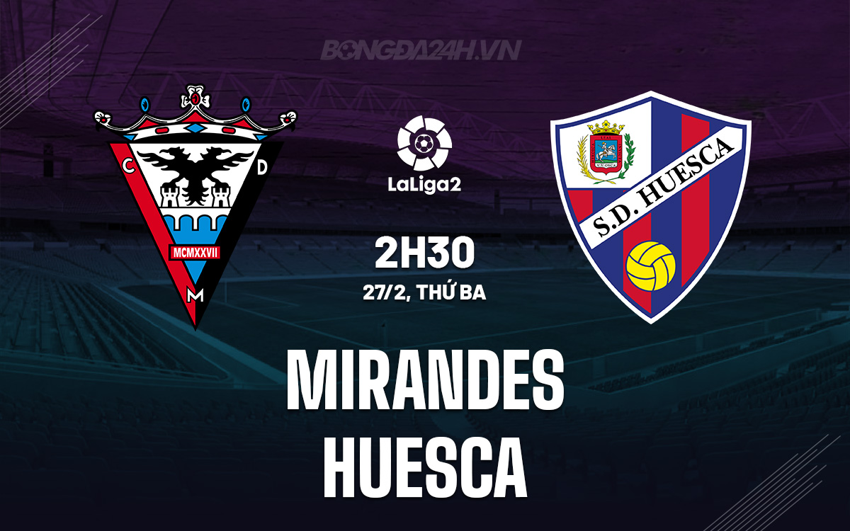 Mirandes vs Huesca