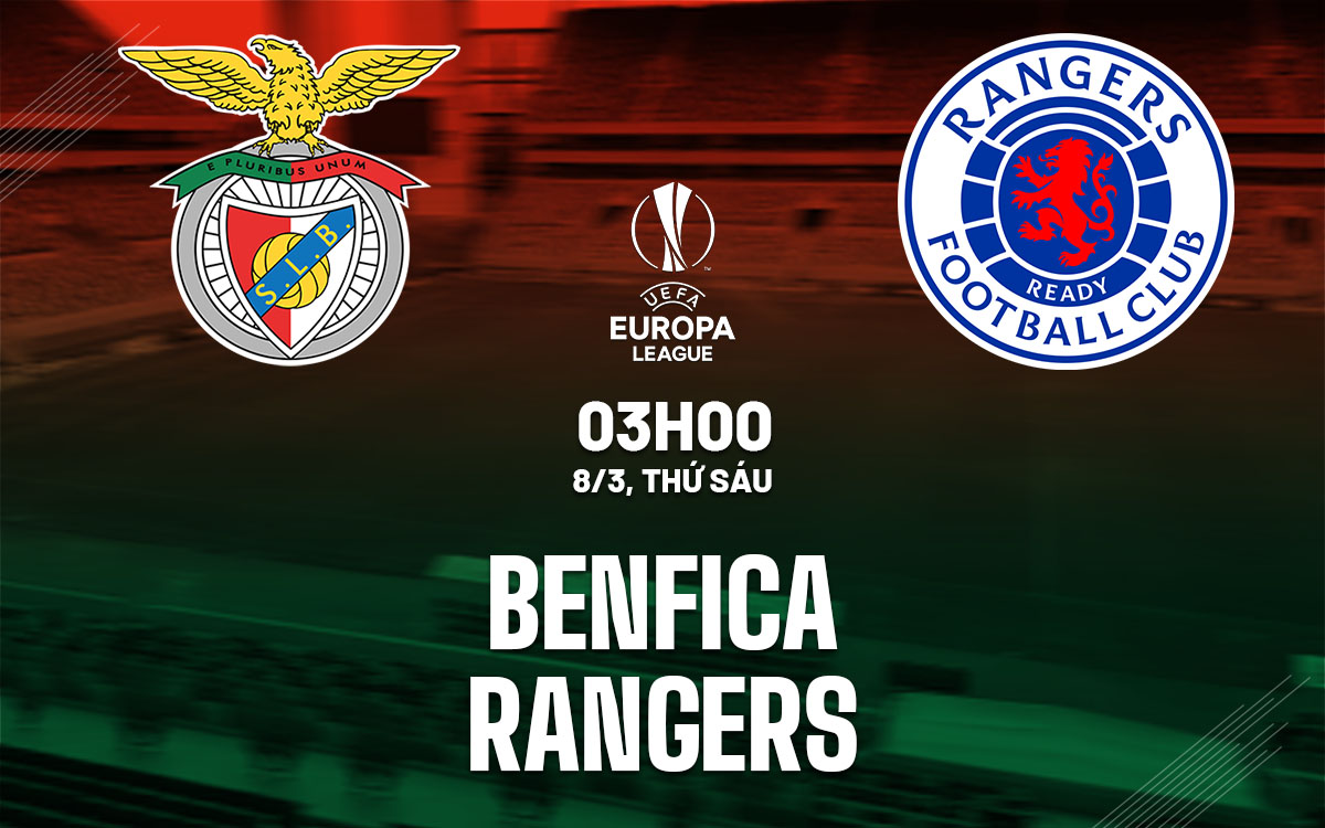 nhan dinh bong da du doan Benfica vs Rangers cup c2 chau au europa league hom nay