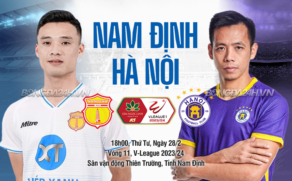 Nhận định Nam Định vs Hà Nội Nhan dinh Nam dinh vs Ha Noi