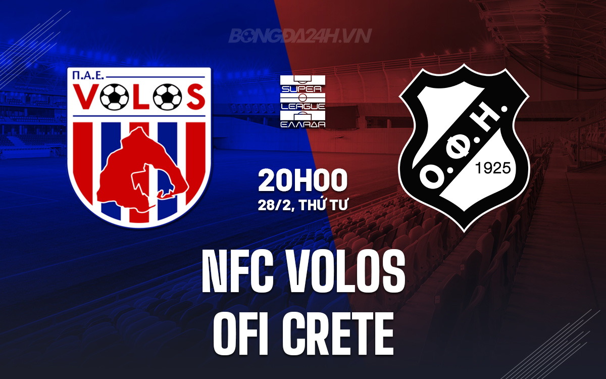 NFC Volos vs OFI Crete NFC Volos vs OFI Crete