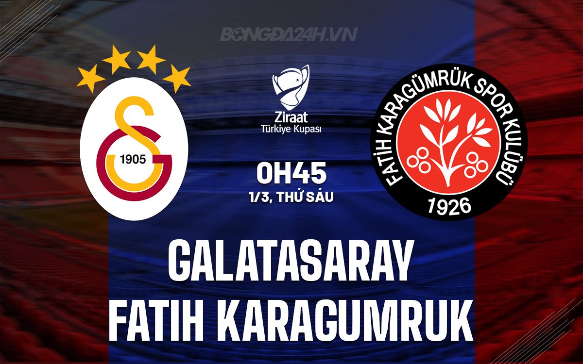 Galatasaray vs Fatih Karagumruk