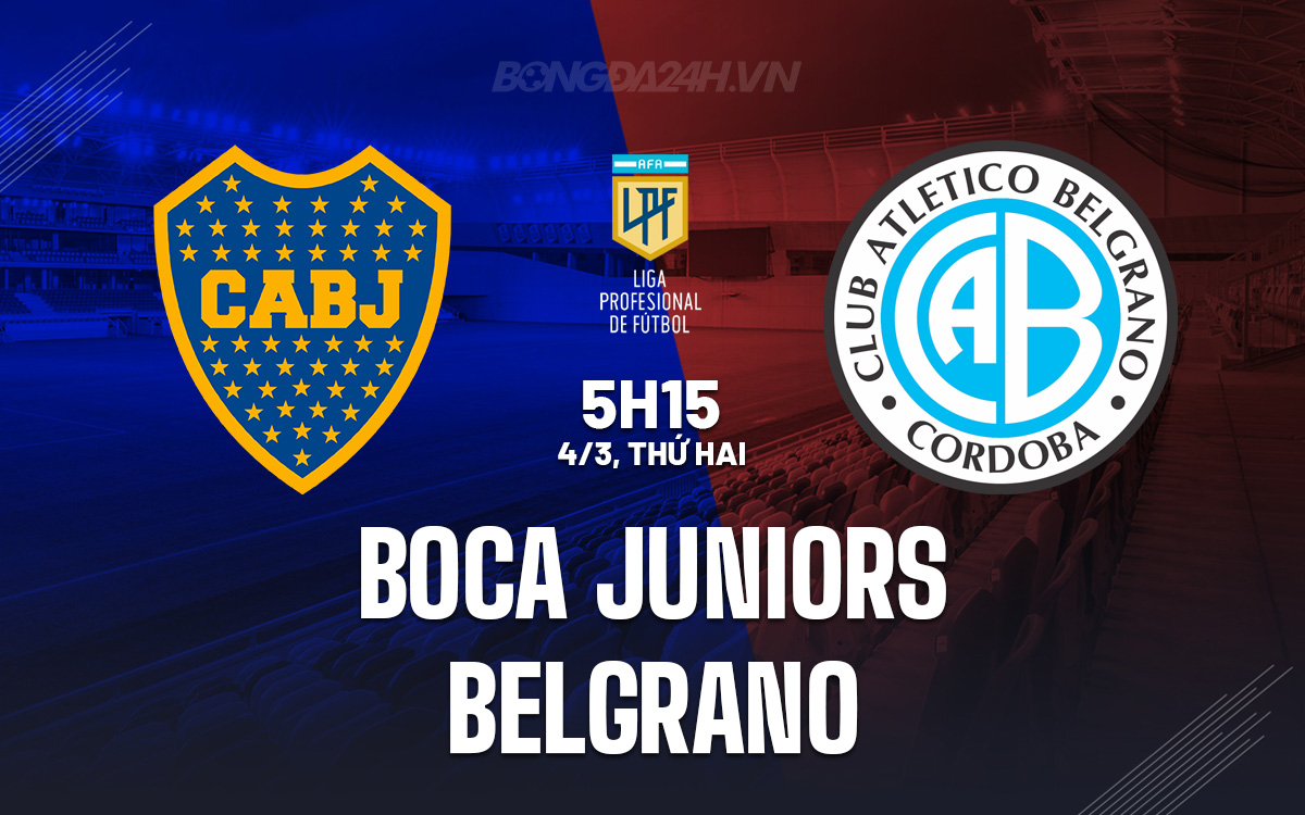 Boca Juniors vs Belgrano