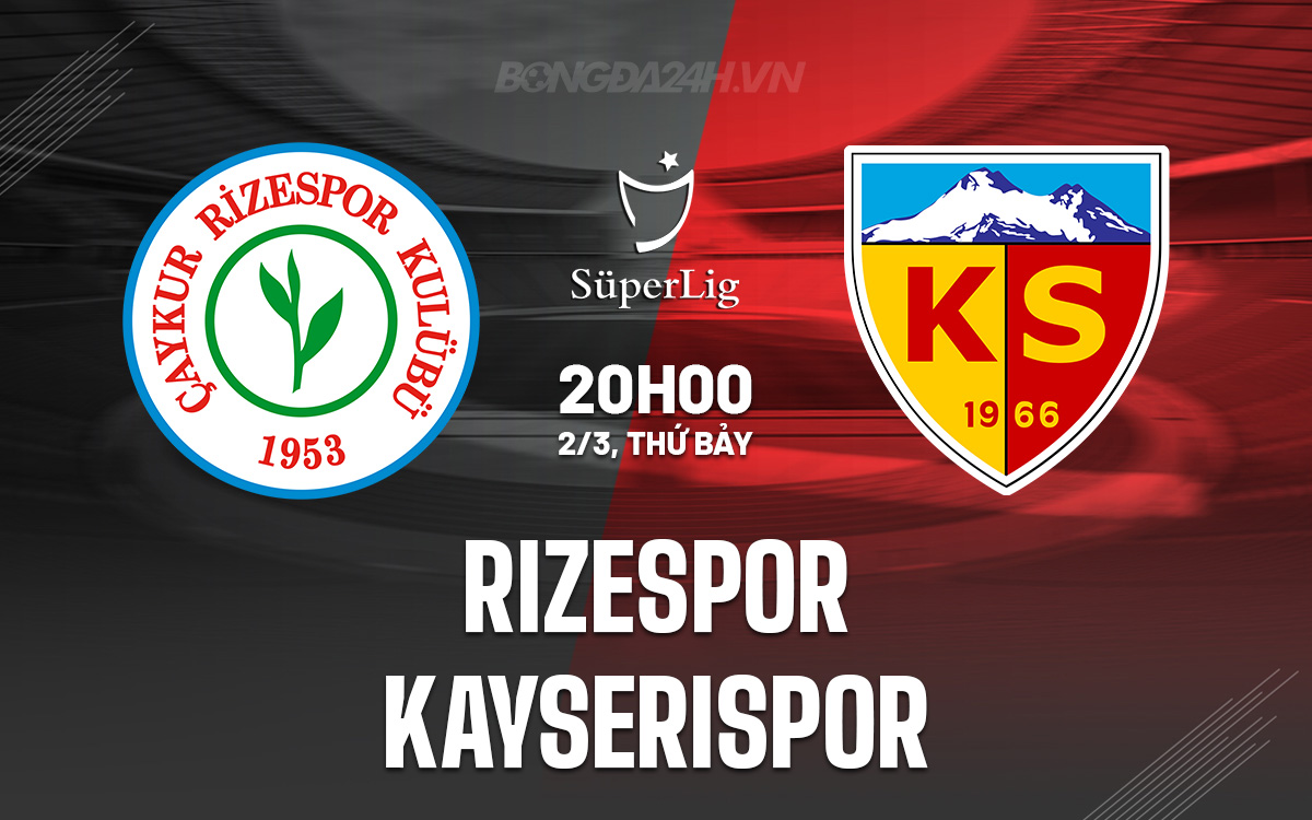 Rizespor vs Kayserispor