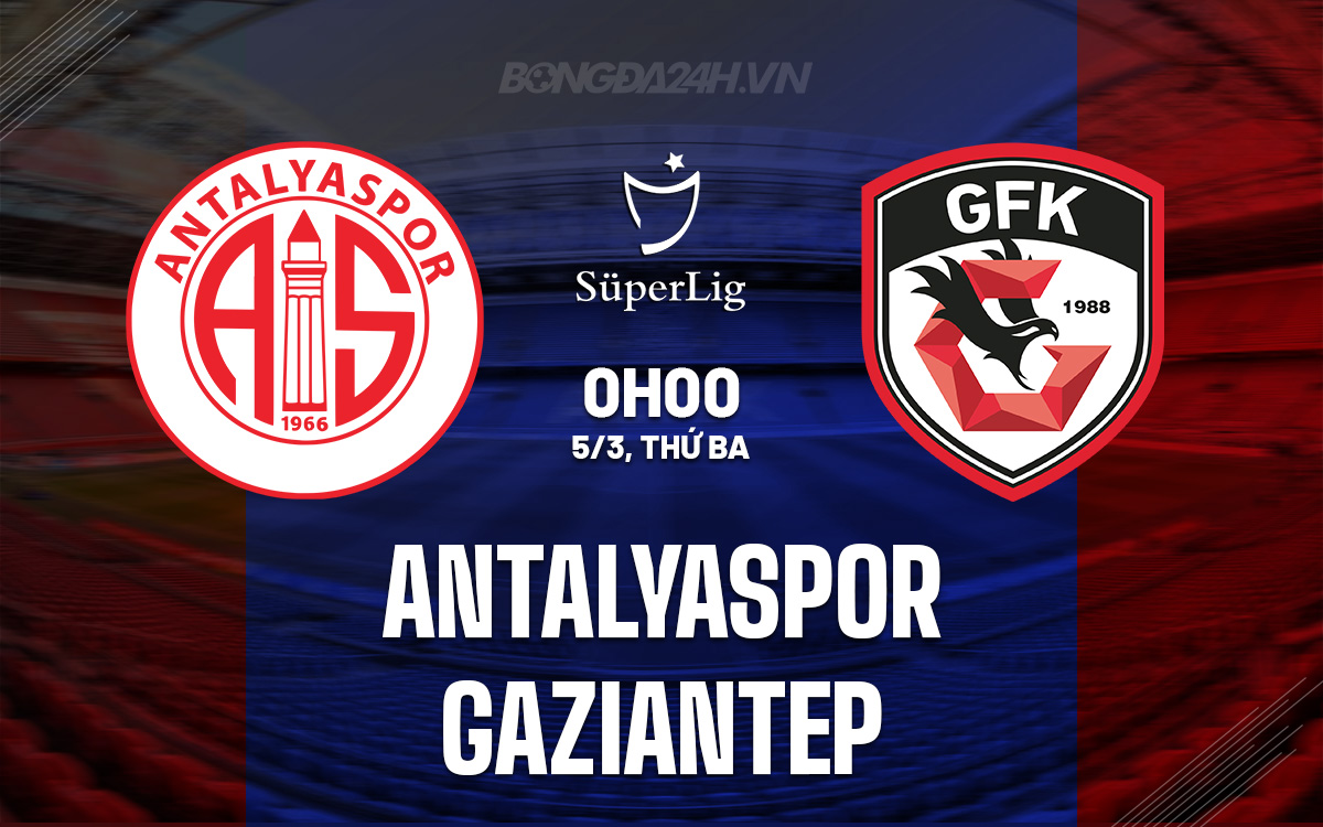 Antalyaspor vs Gaziantep Antalyaspor vs Gaziantep