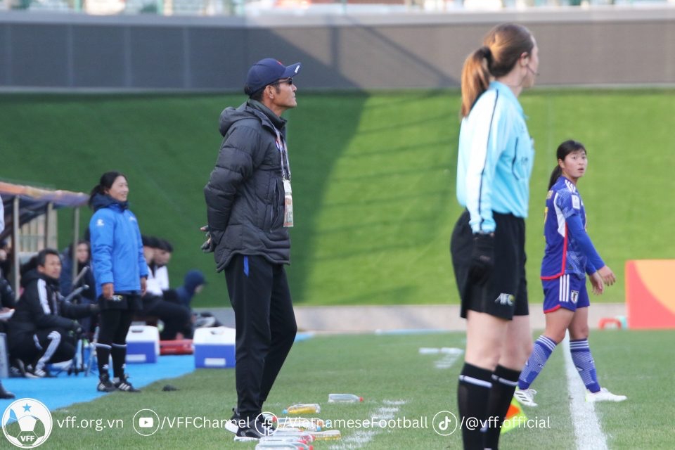 U20 nữ Việt Nam nhận thất bại đậm trận ra quân U20 nu Viet Nam nhan that bai dam tran ra quan